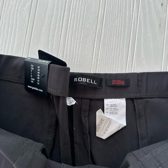 Robell marie full length gray trouser size 14,22 - Picture 4 of 4